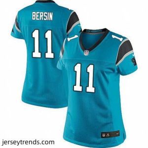 Exquisite Nike Panthers #11 Brenton Bersin Blue Team Color Stitched NFL Jersey