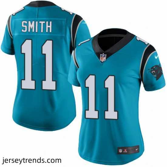 Nike-Panthers-11-Torrey-Smith-Blue-Alternate-Womens-Stitched-NFL-Vapor-Untouchable-Limited-Jersey-593621_21766_550X550