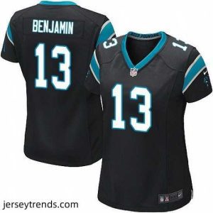 Magnificent Nike Panthers #13 Kelvin Benjamin Black Team Color Stitched NFL Jersey