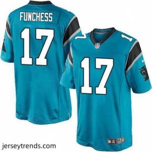 Enchanting Nike Panthers #17 Devin Funchess Blue Team Color Mens Stitched NFL Elite Jersey