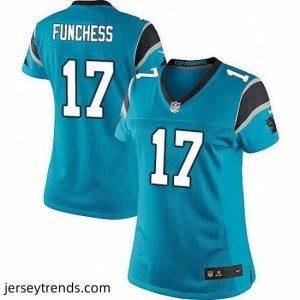Magnificent Nike Panthers #17 Devin Funchess Blue Team Color Stitched NFL Jersey