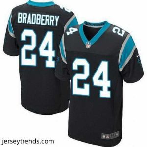 Exquisite Nike Panthers #24 James Bradberry Black Team Color Mens Stitched NFL Elite Jersey