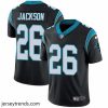 Magnificent Nike Panthers #26 Donte Jackson Black Team Color Stitched NFL Vapor Untouchable Limited Jersey