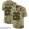 Striking Nike Panthers #26 Donte Jackson Camo Mens Stitched NFL Limited 2018 Salute To Service Jersey
