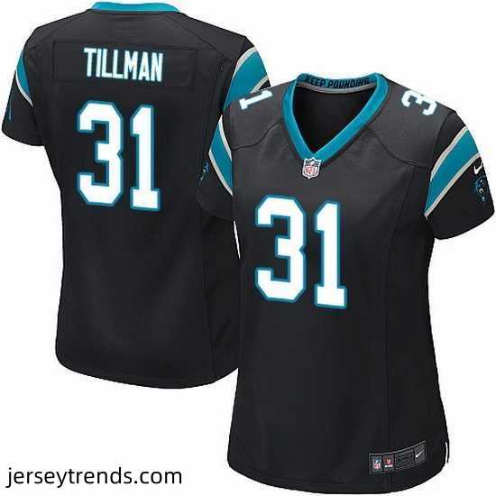 Nike-Panthers-31-Charles-Tillman-Black-Team-Color-Women-Stitched-NFL-Jersey-539992_21766_550X550