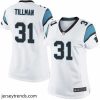 Suave Nike Panthers #31 Charles Tillman White Team Color Stitched NFL Jersey
