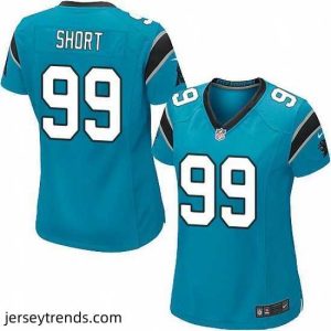 Suave Nike Panthers #67 Kawann Short Blue Team Color Stitched NFL Jersey