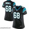 Brilliant Nike Panthers #68 Andrew Norwell Black Team Color Stitched NFL Jersey