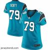 Suave Nike Panthers #79 Chris Scott Blue Team Color Stitched NFL Jersey