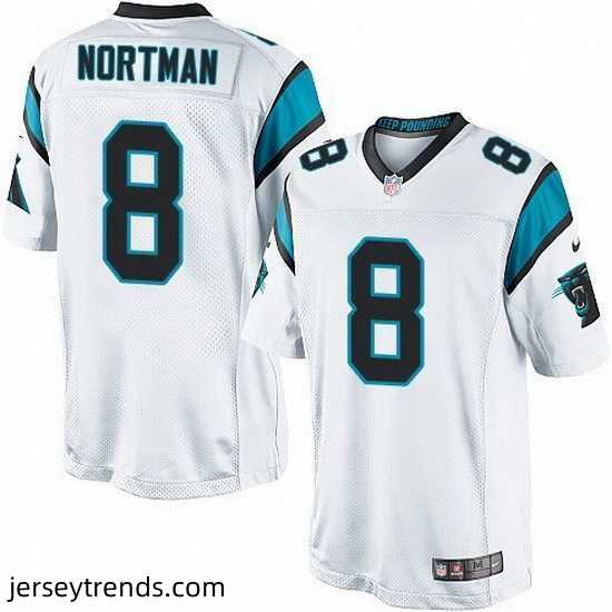 Nike-Panthers-8-Brad-Nortman-White-Team-Color-Mens-Stitched-NFL-Elite-Jersey-539892_21765_550X550