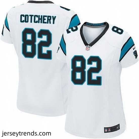 Nike-Panthers-82-Jerricho-Cotchery-White-Team-Color-Women-Stitched-NFL-Jersey-540024_21766_550X550