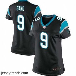 Suave Nike Panthers #9 Graham Gano Black Team Color Stitched NFL Jersey