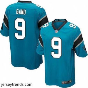 Exquisite Nike Panthers #9 Graham Gano Blue Team Color Mens Stitched NFL Elite Jersey
