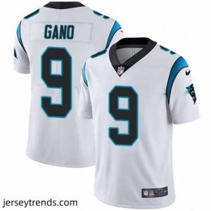 Exquisite Nike Panthers #9 Graham Gano White Mens Stitched NFL Vapor Untouchable Limited Jersey