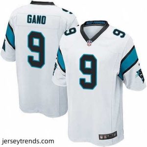 Brilliant Nike Panthers #9 Graham Gano White Team Color Mens Stitched NFL Elite Jersey