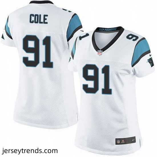 Nike-Panthers-91-Colin-Cole-White-Team-Color-Women-Stitched-NFL-Jersey-540033_21766_550X550