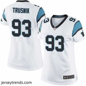 Magnificent Nike Panthers #93 Kyle Love White Team Color Stitched NFL Jersey