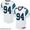 Brilliant Nike Panthers #94 Kony Ealy White Mens Stitched NFL Elite Jersey