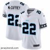 Magnificent Panthers 22 Christian McCaffrey White Mens Stitched Football Limited Team Logo Fashion Jersey