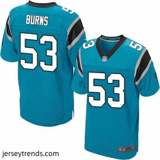 Panthers-53-Brian-Burns-Blue-Alternate-Men-Stitched-Football-Elite-Jersey-620870_21765_550X550