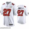 Captivating Ronald Jones Ii Buccaneers White Super Bowl Lv Game Fashion Jersey