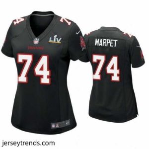 Magnificent Ali Marpet Buccaneers Black Super Bowl Lv Game Fashion Jersey