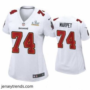 Suave Ali Marpet Buccaneers White Super Bowl Lv Game Fashion Jersey