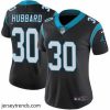 Exquisite Carolina Panthers #30 Chuba Hubbard Black F.U.S.E Stitched NFL Jersey