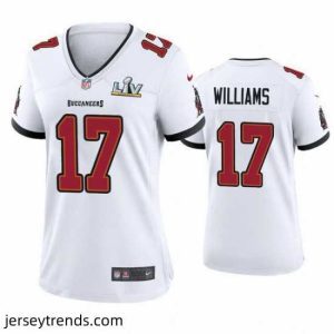 Suave Doug Williams Buccaneers White Super Bowl Lv Game Jersey