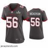 Striking Hardy Nickerson Buccaneers Pewter Super Bowl Lv Game Jersey