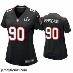 Enchanting Jason Pierre Paul Buccaneers Black Super Bowl Lv Game Fashion Jersey