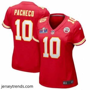 Captivating Kansas City Chiefs 10 Isiah Pacheco Red 2023 F.U.S.E  Vapor Untouchable Limited Stitched 2024 Super Bowl LVIII Jersey
