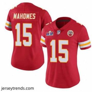 Exquisite Kansas City Chiefs 15 Patrick Mahomes Red Vapor Untouchable Limited Stitched Football 2024 Super Bowl LVIII Jersey