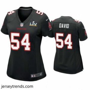 Suave Lavonte David Buccaneers Black Super Bowl Lv Game Fashion Jersey