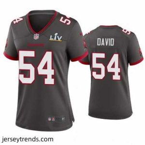 Brilliant Lavonte David Buccaneers Pewter Super Bowl Lv Game Jersey