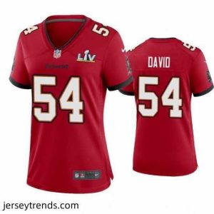 Brilliant Lavonte David Buccaneers Red Super Bowl Lv Game Jersey