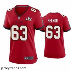 Suave Lee Roy Selmon Buccaneers Red Super Bowl Lv Game Jersey