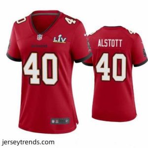 Brilliant Mike Alstott Buccaneers Red Super Bowl Lv Game Jersey