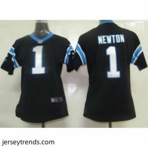 Captivating Nike Carolina Panthers 1# Newton Jersey