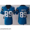 Brilliant Nike Carolina Panthers 89 Steve Smith Blue NFL Jerseys