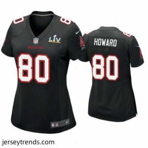 Suave O.J. Howard Buccaneers Black Super Bowl Lv Game Fashion Jersey