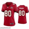Brilliant O.J. Howard Buccaneers Red Super Bowl Lv Game Jersey