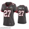 Captivating Ronald Jones Ii Buccaneers Pewter Super Bowl Lv Game Jersey