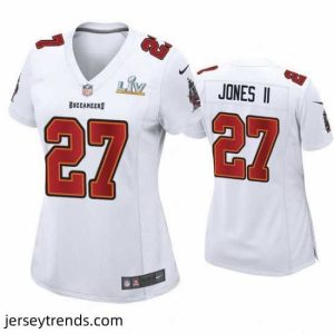 Magnificent Ronald Jones Ii Buccaneers White Super Bowl Lv Game Fashion Jersey