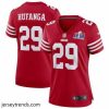 Enchanting San Francisco 49ers 29 Talanoa Hufanga Red 2023 F.U.S.E  With John Madden Patch Vapor Limited Stitched Football 2024 Super Bowl LVIII Jersey