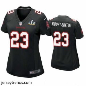 Radiant Sean Murphy Bunting Buccaneers Black Super Bowl Lv Game Fashion Jersey