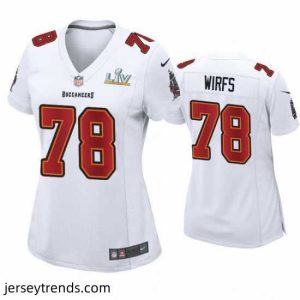 Brilliant Tristan Wirfs Buccaneers White Super Bowl Lv Game Fashion Jersey
