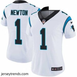 Enchanting Womens Nike Carolina Panthers 1 Cam Newton White Vapor Untouchable Limited Player NFL Jersey