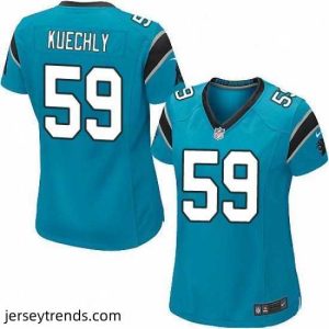 Enchanting Womens Nike Carolina Panthers 59 Luke Kuechly Game Blue Alternate NFL Jersey