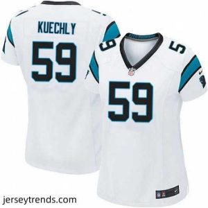 Brilliant Womens Nike Carolina Panthers 59 Luke Kuechly Game White NFL Jersey